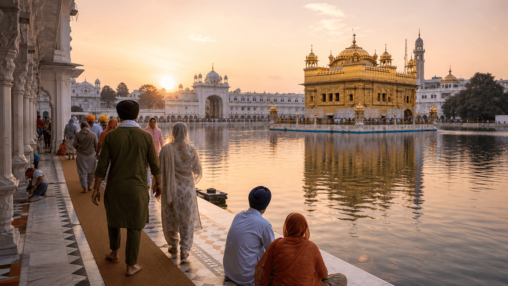 Golden Temple Mornings Change Your Inner Noise