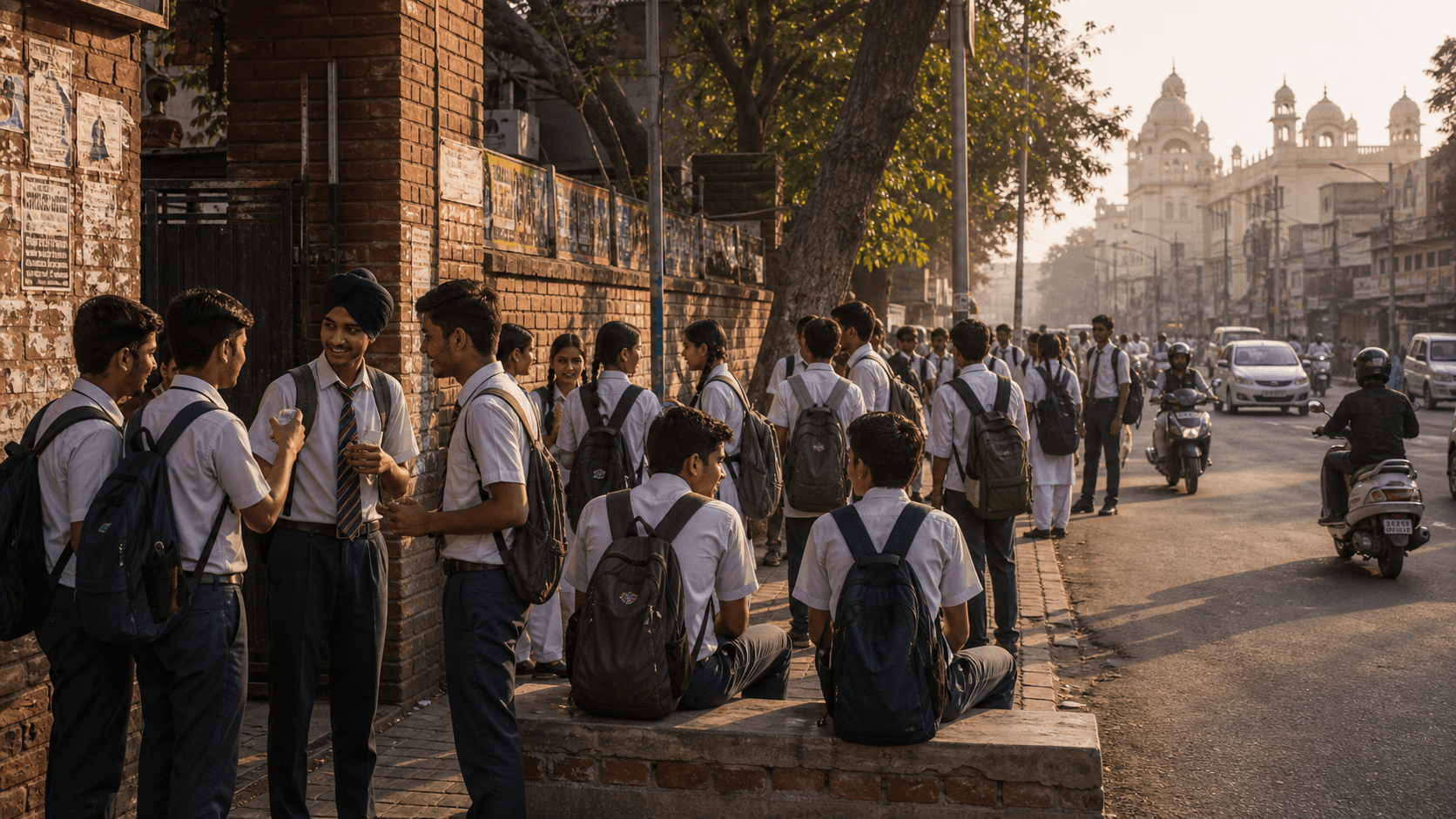 School Days in Amritsar Were Loud and Strangely Sacred